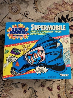 Kenner Super Powers Collection Supermobile Vehicle Superman DC Universe Vintage