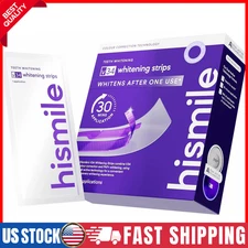 Hismile v34 Tooth Whitening Strips Teeth Whitening Strips, Purple Tooth Whiten🤍