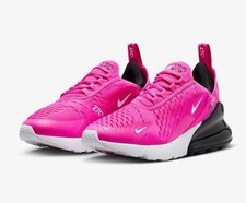 Nike Girls Air Max 270 943345-602 Pink Running Shoes Sneakers Size 5.5Y