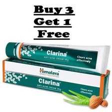 Himalaya CLARINA ANTI ACNE FACE CREAM Buy 3 Get 1 Free 30GM FREE SHIP 2028