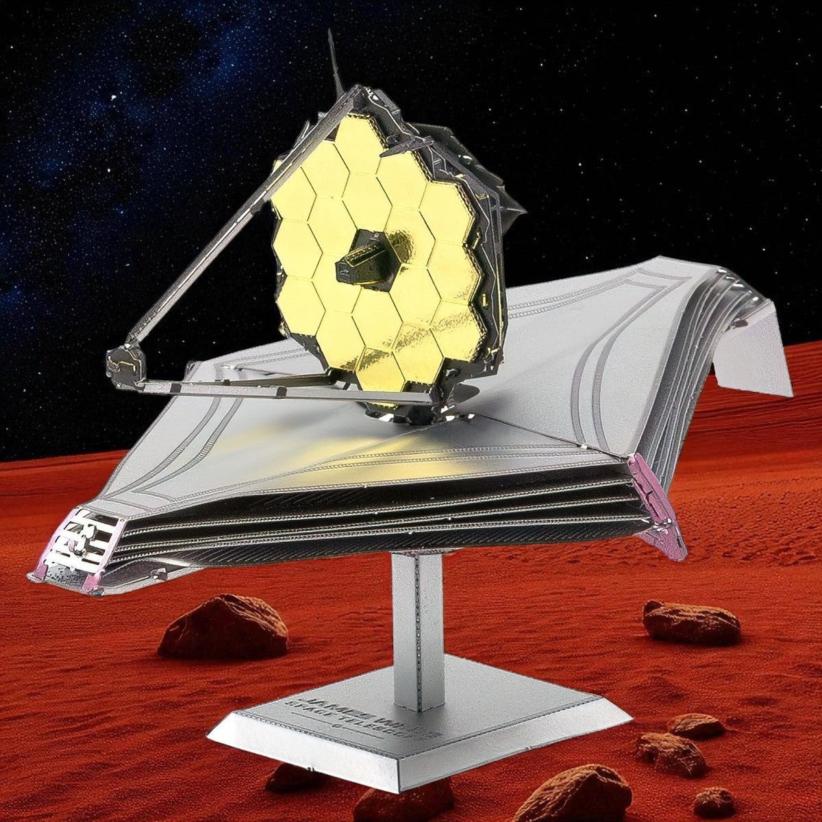 Metal Earth James Webb Telescope