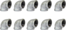 CMI Inc Galvanized Pipe Fittings | 3/4" 90 Degree Elbow | Class 150 | for Mallea