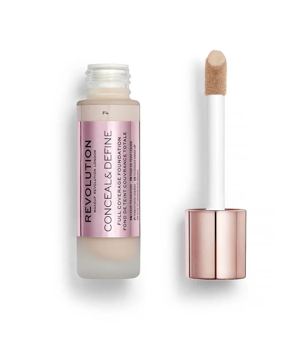 Revolution Conceal And Define Full Coverage Foundation F4 - Image 2
