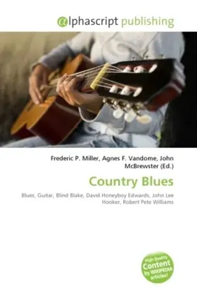 Country Blues Frederic P. Miller (U. A.) Taschenbuch Englisch 2026 OmniScriptum-image