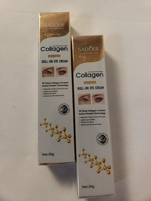 2x Sadoer Eye Cream Collagen Anti-Aging Hydrating Firming Skincare Radiant Glow