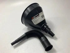 Performance Tool W227 Removable Spout Oil Jug Funnel W/ Easy Hold Handle