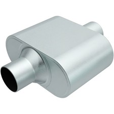 Magnaflow R27426 Muffler - Rumble - 2-12 In Center Inlet - 2-12 In Center
