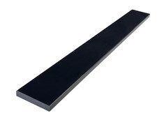 Super Black Engineered Marble Threshold for Shower, Backsplash & Door Transition