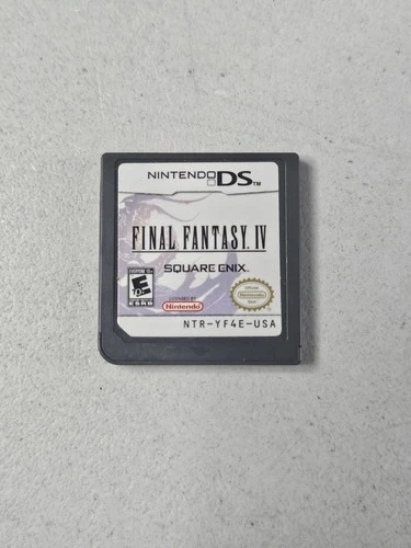 Final Fantasy IV 4 (Nintendo DS, 2008) Authentic Tested Working 