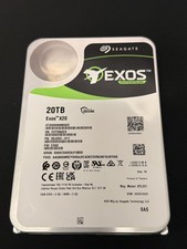 SEAGATE EXOS X20 ST20000NM002D 20TB SAS Internal 3.5” 7500 RPM Disk Drive ZBT5M3