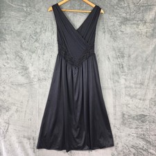 Vtg Womens Dress Medium Y2K Whimsigoth Fairy Grunge Satin Lace Romantic Ballet