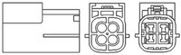 Magneti Marelli Lambdasonde Sensor Abgassteuerung 466016355053 FüR Micra K12 3