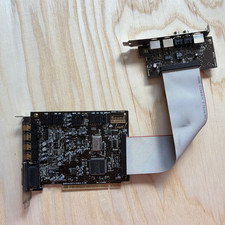 Creative Sound Blaster Live 5.1 PCI Sound Card CT4620 w/ CT4660 daughter card