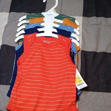 Carter's 3M 5-Pack Sleeveless Cotton Knit Bodysuit/Striped Multi