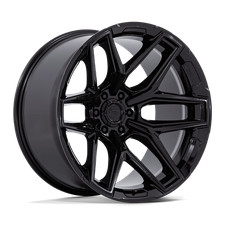 Fuel Flux Gloss Black Rims 22x10 6x135 -18 Mm Fc854bx22106318n