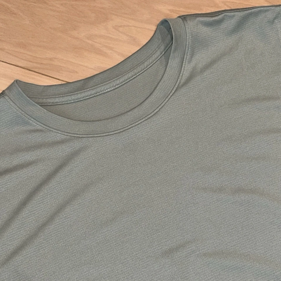 Lululemon Wundermost Crewneck Cropped Tee Women’s Large See Dims. - Image 2 of 3