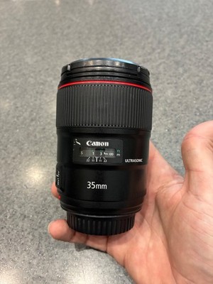 Canon EF 35mm f/1.4 L II USM Wide Angle Prime Lens - Used Workhorse!