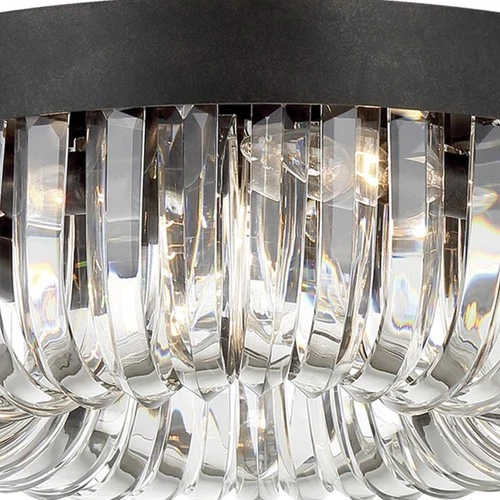 Crystorama ALI-B2005-CZ Alister Flush Mount Charcoal Bronze - Picture 4 of 6