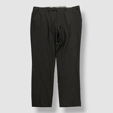 Calvin Klein Men's Black Wool Skinny Stretch Jayden Suit Pants Size 40W-30L