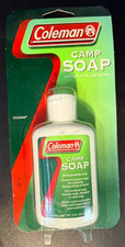Coleman Camp Soap 2oz Biodegradable Camping Laundry Soap, Shampoo or Dish Soap