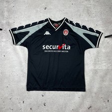 RETRO VINTAGE KAPPA JERSEY SHIRT TRIKOT FC ST PAULI GERMANY DEUTSCHLAND SIZE S