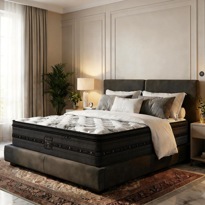 12'' Queen Memory Foam Mattress with Pocket Springs for Superior Comfort