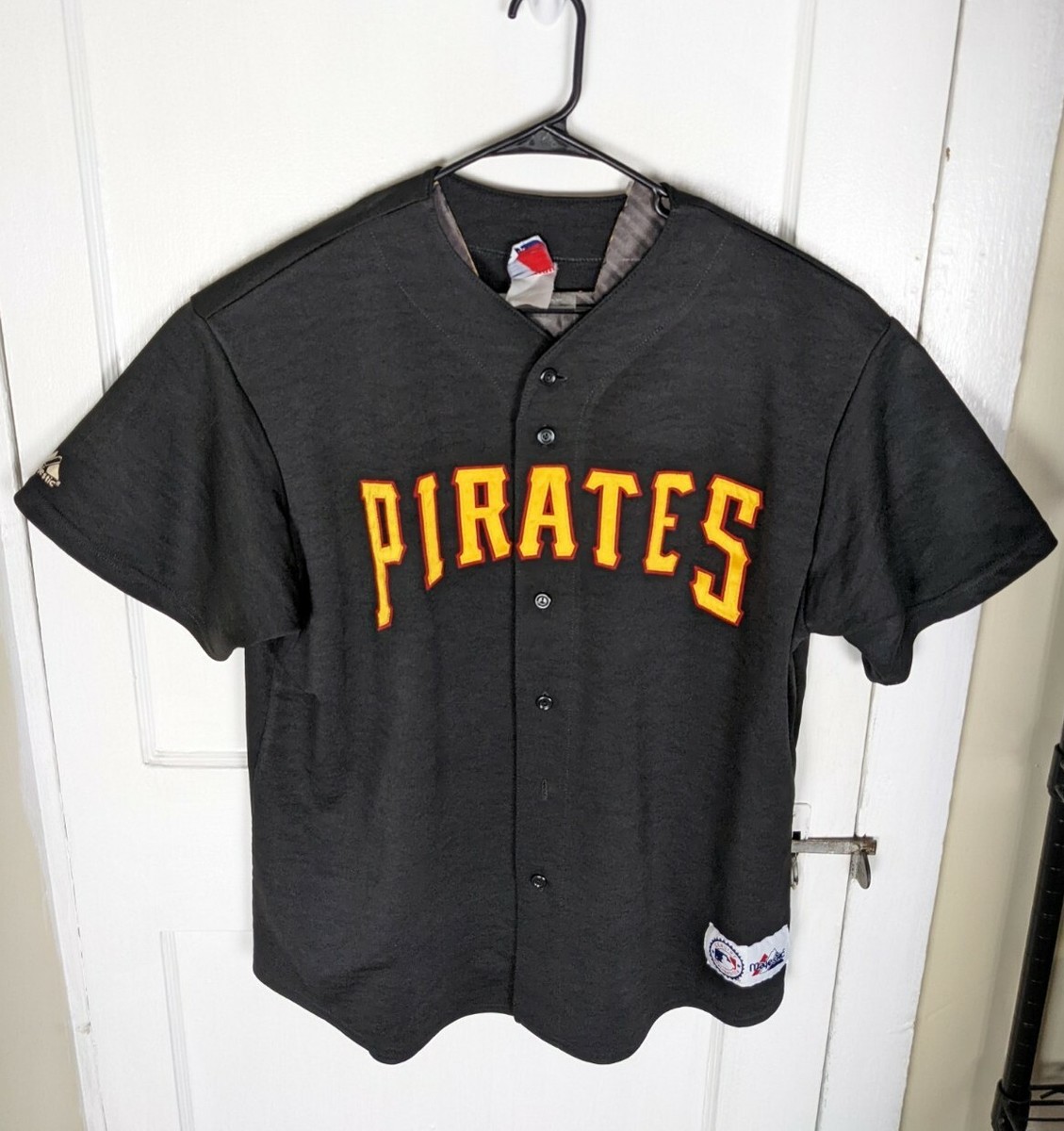 Vintage 90s Majestic MLB Pittsburgh Pirates Jersey Sewn