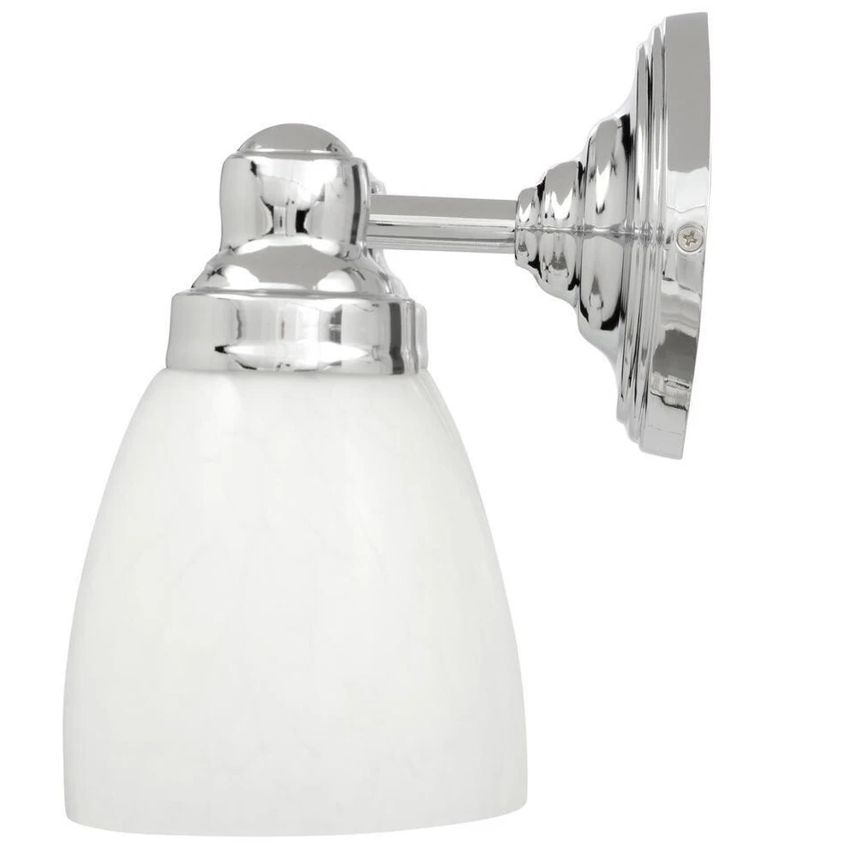 Aplique de baño cromado 2 luces World Imports WI802608 Foto 2 de 3