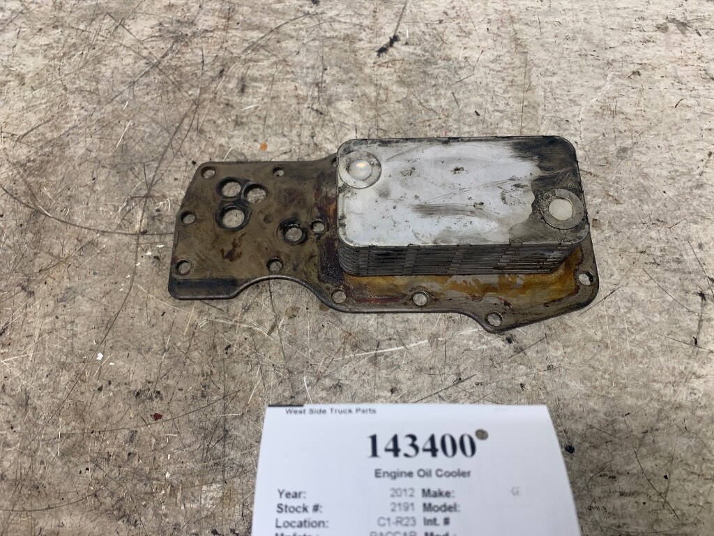 Paccar PX-7 Engine Oil Cooler 3975818 From 2012 Kenworth T270 | eBay