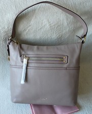 Radley London Pickering Lane Zip Top Shoulder Bag Light Grey BNWT RRP £239