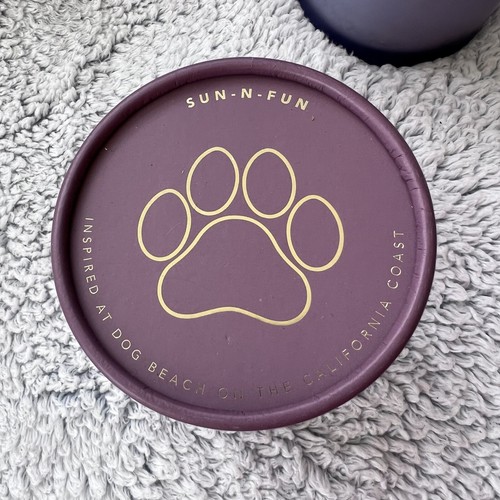 2 Sand + Paws 12 oz Candles Pet Odor Neutralize Pacific Coast Sun-n-Fun Lot NEW - Picture 5 of 16