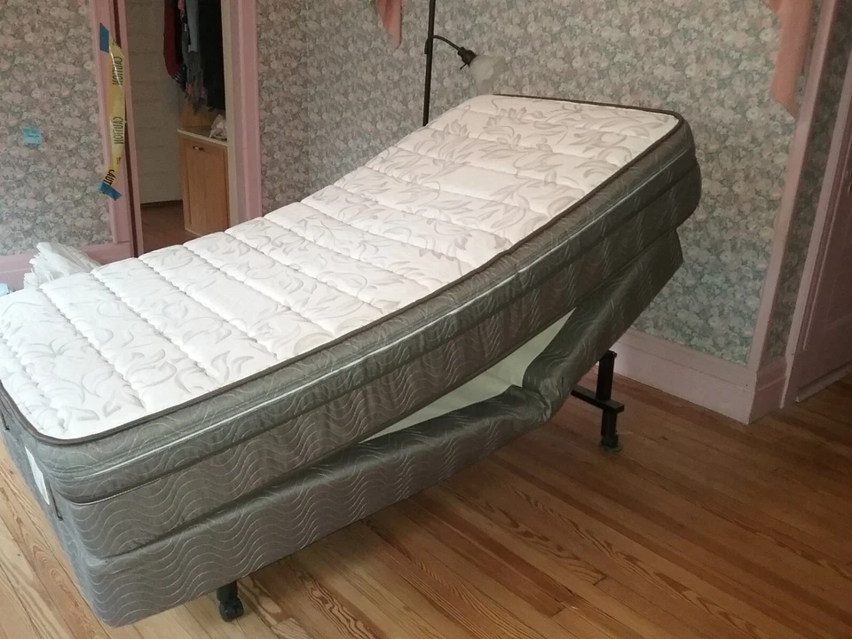 Sistema de sueño Easy-Rest EXTRA LARGO cama doble con marco articulado y mando a distancia Foto 2 de 4