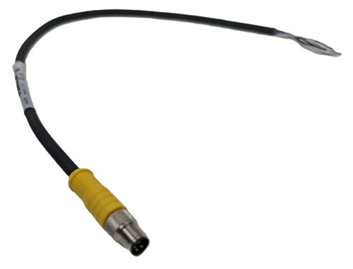 Turck PSGS 4M-0.4/S90 Cordset 4Pin Male Pins to Cut End 0.4m Yellow PVC NEW