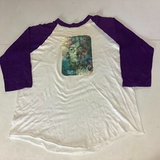 Vintage 1980's John Lennon Let It Be Heat Transfer 3/4 Length Shirt NO SIZE TAG