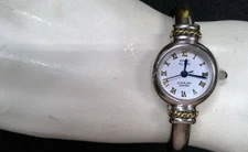 Anne Klein Swiss 925 Sterling Silver 12/6415 New Battery 753S 20MM 6"