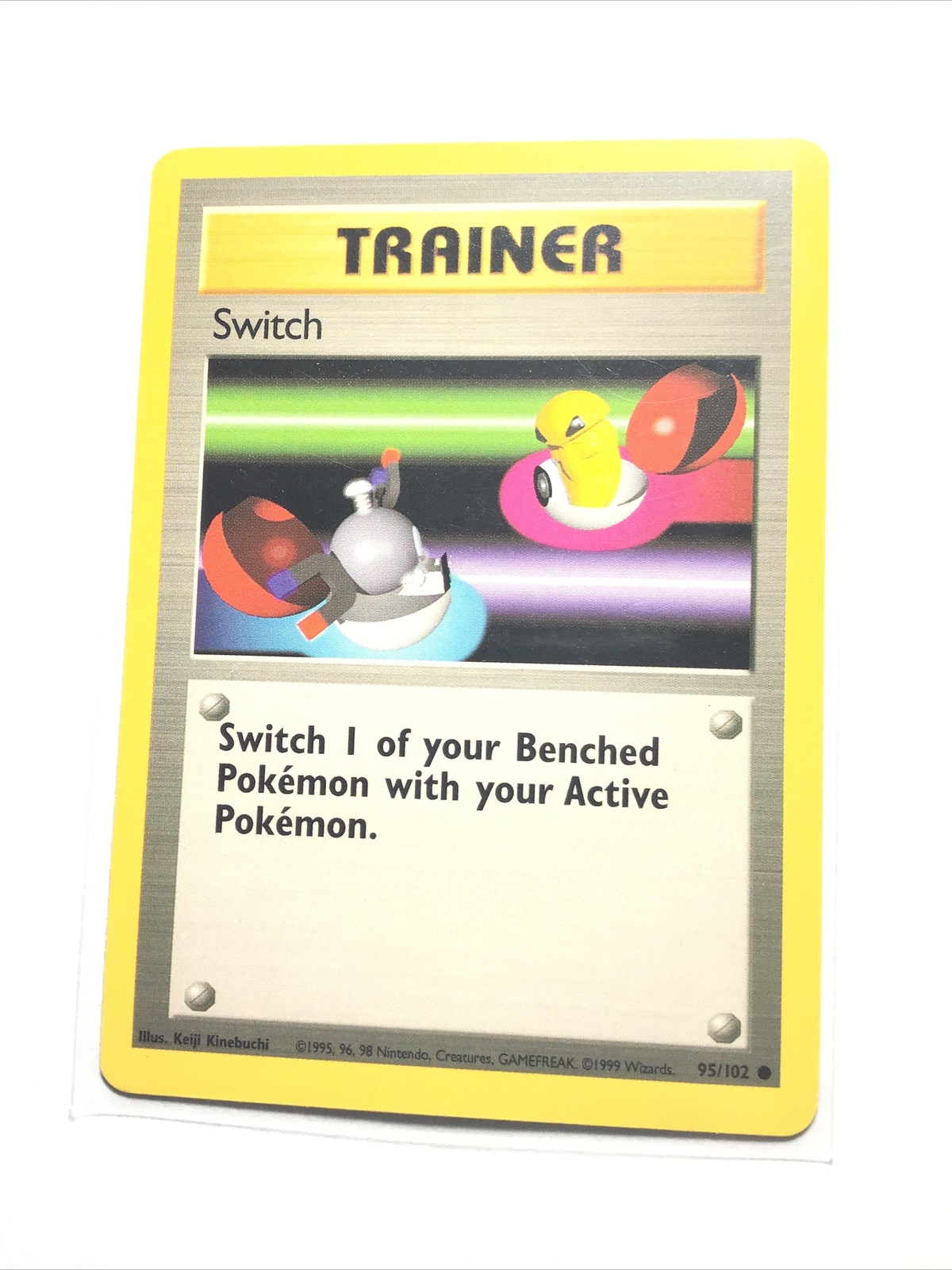 SWITCH - 95/102 - Base Set - Pokemon Card - NM