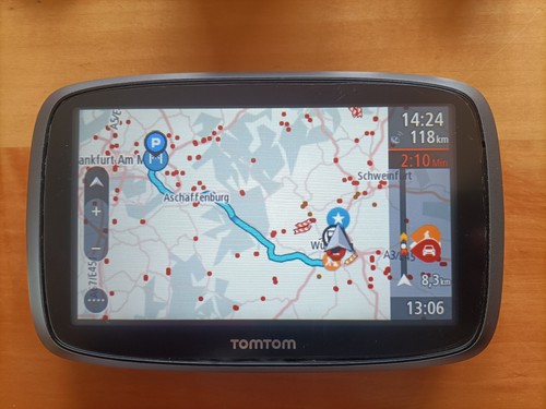TomTom Go 5000 Europe Navi, 5 Zoll, Lifetime Maps&Traffic über SIM-Karte - Bild 10 von 11