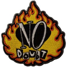 NO DOUBT official iron-on patch