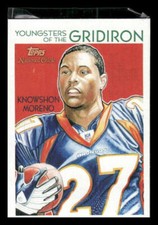 2009 Topps #YG-10 Knowshon Moreno Youngsters of the Gridiron Broncos