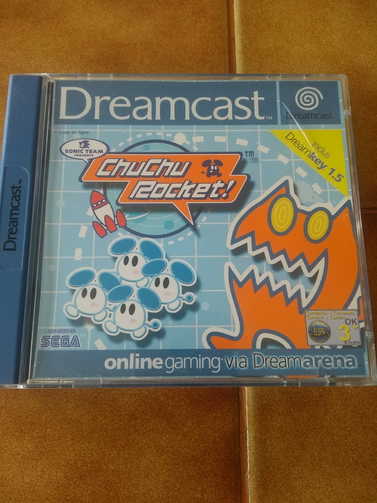 Chu Chu Rocket SEGA Dreamcast ( complet avec notice + cd dreamkey )