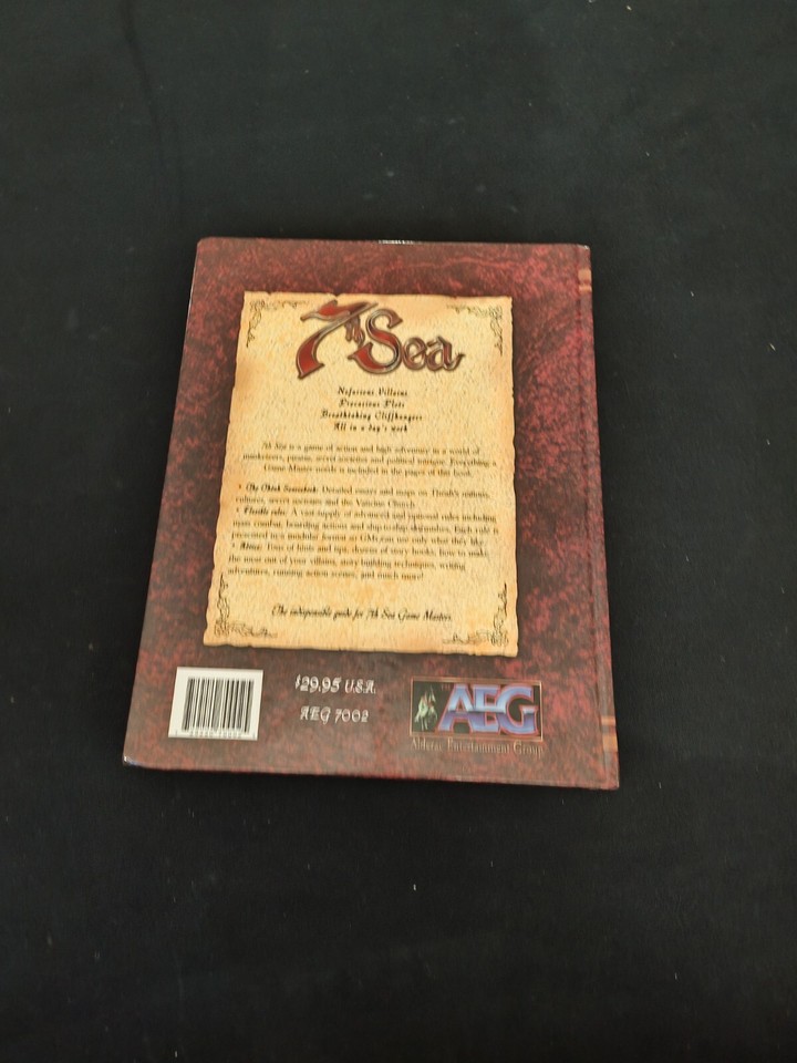 7TH SEA GAME MASTERS´ GU... | BASED ON A GAME SYSTEM DE... | 600 SEK