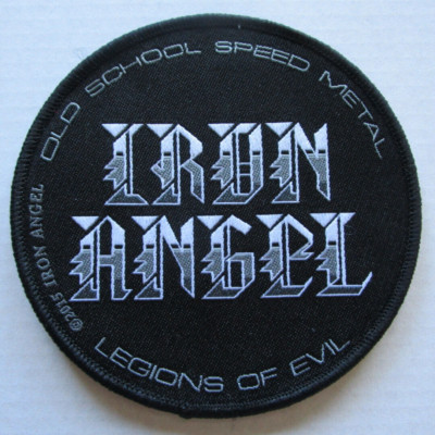 IRON ANGEL - Legions of Evil / gewebter Patch / Hellish Crossfire / Speed Metal