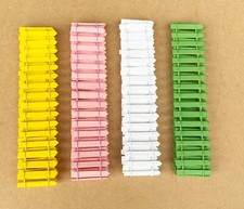 Dolls House Various Hand Painted Wooden Picket Fences 1:12 Scale Garden tumdee