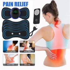 Portable Mini Electric Neck Back Massager Cervical Massage Patch Stimulator