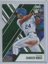 Charcer Burks 2017 Panini Elite Extra Edition Status #48/49