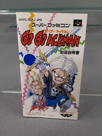 NINTENDO SUPER FAMICOM SFC GO GO ACKMAN 1 Japanese Version Boxed