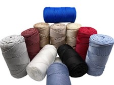 120 meter Makramee Garn Nylon Schnur Shamballa 3mm 250g  Verschiedene Farben