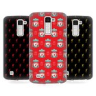 LIVERPOOL FC LFC CREST & LIVER BIRD PATTERNS HARD BACK CASE FOR LG PHONES 3