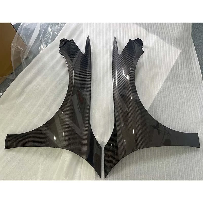 Guardabarros delantero de fibra de carbono real para Honda Accord 2018-2022 Foto 2 de 4