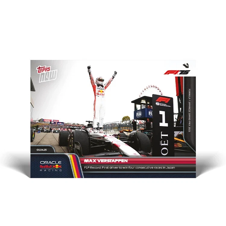 2025 Topps Now Formula 1 - Max Verstappen #025 for sale | eBay